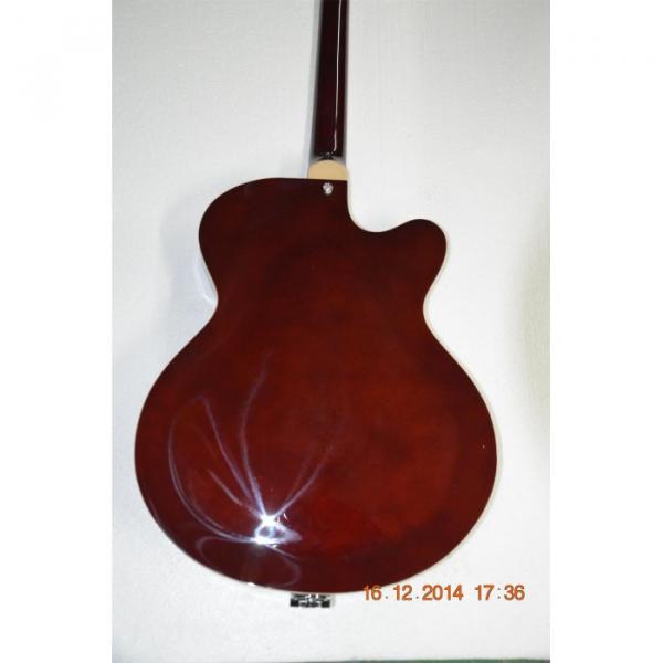 Custom Shop Gretsch Falcon 6120 Left Handed Burgundy Jazz Guitar #3 image