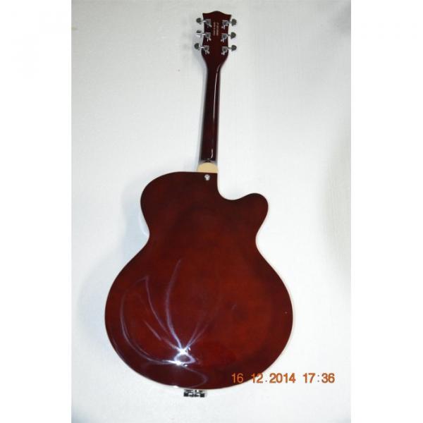 Custom Shop Gretsch Falcon 6120 Left Handed Burgundy Jazz Guitar #4 image
