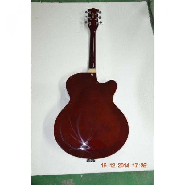 Custom Shop Gretsch Falcon 6120 Left Handed Burgundy Jazz Guitar #5 image