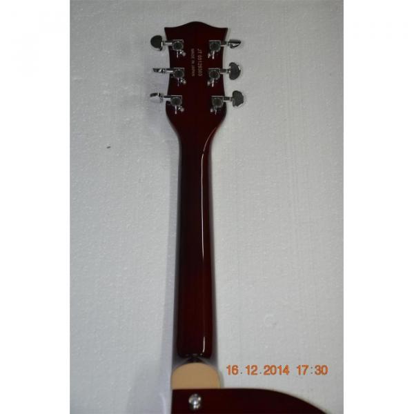 Custom Shop Gretsch Falcon 6120 Left Handed Burgundy Jazz Guitar #9 image