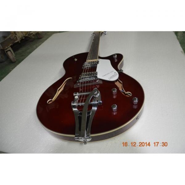 Custom Shop Gretsch Falcon 6120 Burgundy Jazz Guitar #4 image