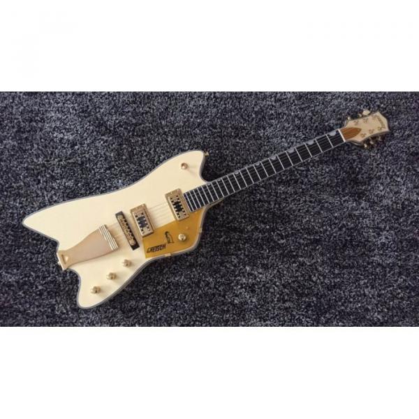 Custom Shop Gretsch Billy-Bo Jupiter Thunderbird Aged Cream White Guitar #1 image