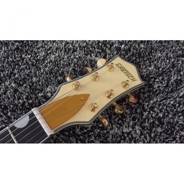 Custom Shop Gretsch Billy-Bo Jupiter Thunderbird Aged Cream White Guitar #11 image