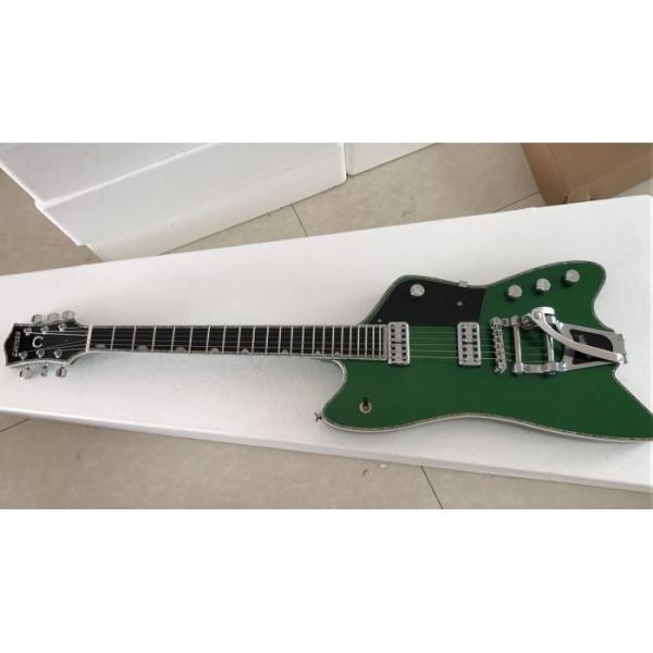 Custom Gretsch G6199 Billy-Bo Jupiter Thunderbird Cadillac Green Guitar #4 image