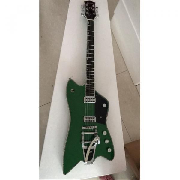 Custom Gretsch G6199 Billy-Bo Jupiter Thunderbird Cadillac Green Guitar #13 image