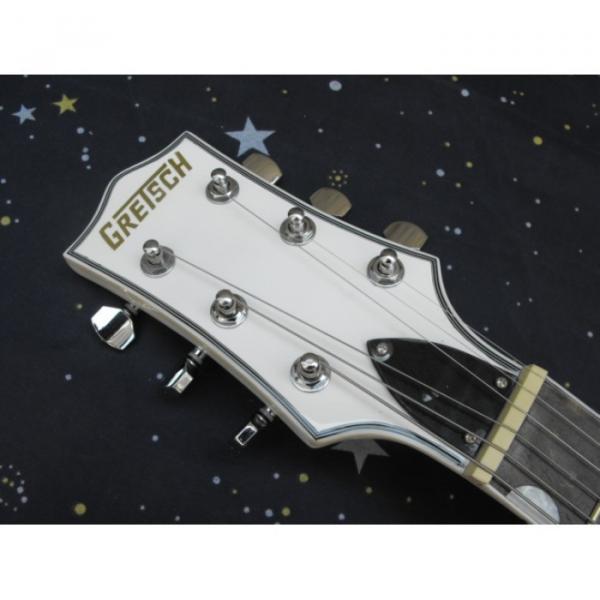 Custom Gretsch G6199 White Billy-Bo Jupiter Thunderbird Guitar #8 image