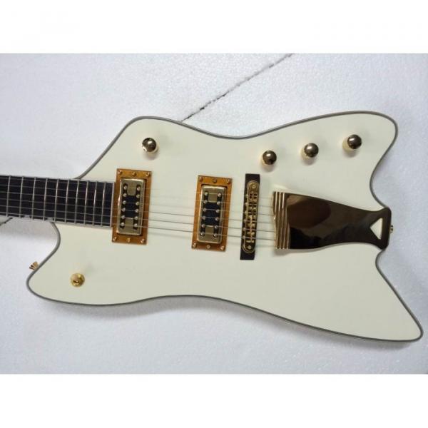 Custom Gretsch G6199 Billy-Bo Jupiter Thunderbird Aged Cream White Authorized Bridge Guitar #1 image