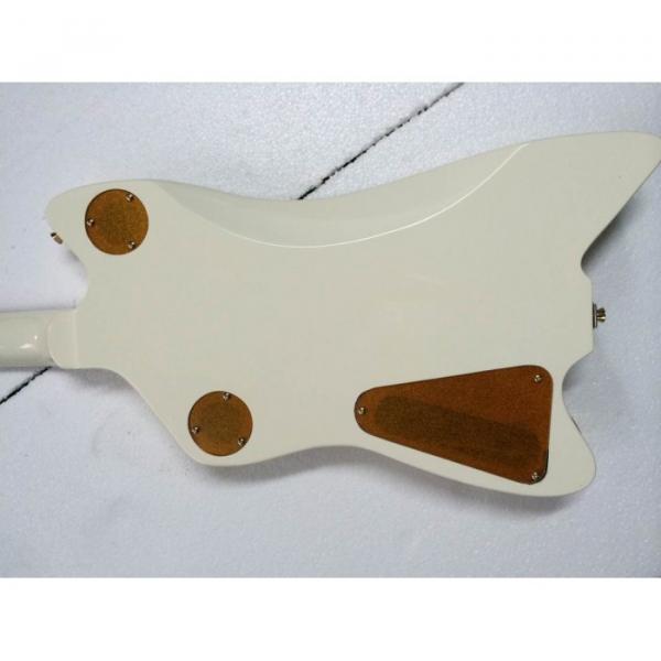 Custom Gretsch G6199 Billy-Bo Jupiter Thunderbird Aged Cream White Authorized Bridge Guitar #9 image