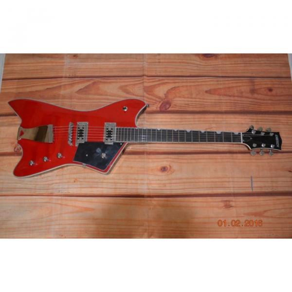 Custom Gretsch G6199 Billy-Bo Jupiter Thunderbird Classic Red Authorized Bridge Guitar #3 image
