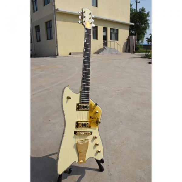 Custom Gretsch G6199 Billy-Bo Jupiter Thunderbird Aged Cream Authorized Bridge Guitar #7 image