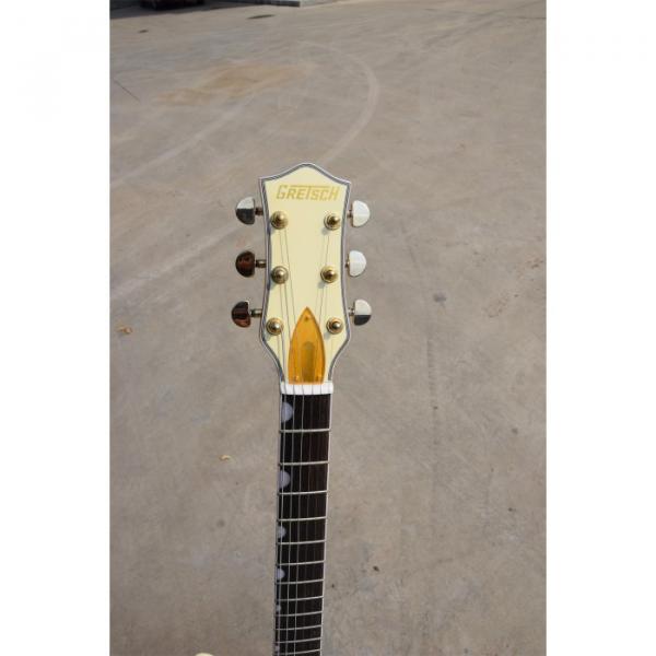 Custom Gretsch G6199 Billy-Bo Jupiter Thunderbird Aged Cream Authorized Bridge Guitar #8 image