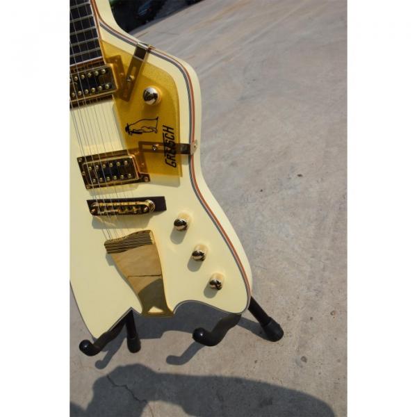 Custom Gretsch G6199 Billy-Bo Jupiter Thunderbird Aged Cream Authorized Bridge Guitar #9 image