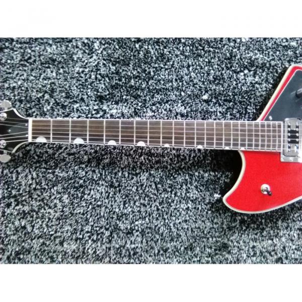Custom Gretsch G6199 Billy-Bo Jupiter Thunderbird Classic Red Authorized Bridge Guitar #6 image