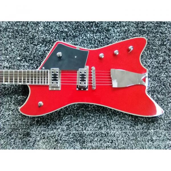 Custom Gretsch G6199 Billy-Bo Jupiter Thunderbird Classic Red Authorized Bridge Guitar #7 image
