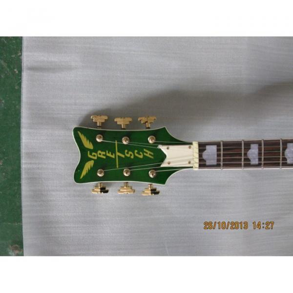 Custom Green Brian Gretsch Nashville Electric Guitar #7 image