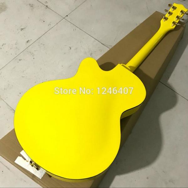 Custom G6120 Gretsch Yellow Monaco Electric Guitar #16 image