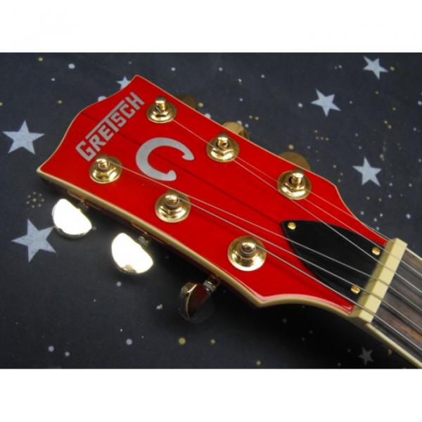 Custom G6120 Gretsch Yellow Brown Guitar #7 image