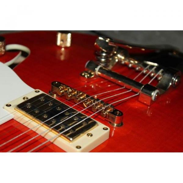 Custom G6120 Gretsch Falcon Setzer Brick Red Guitar #7 image
