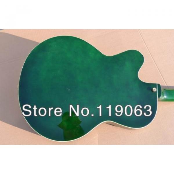 Custom Gretsch Brian Setzer 6210 Green Irish Bono Jazz Guitar #4 image