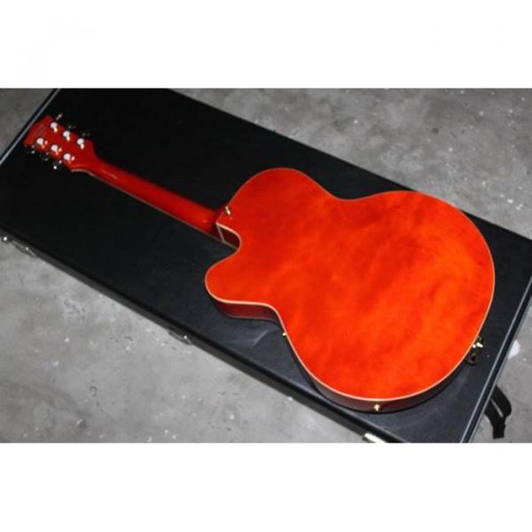 Custom G6120 Gretsch Falcon Setzer Brick Red Guitar #11 image