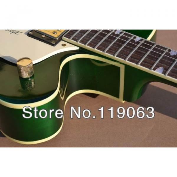 Custom Gretsch Brian Setzer 6210 Green Irish Bono Jazz Guitar #9 image