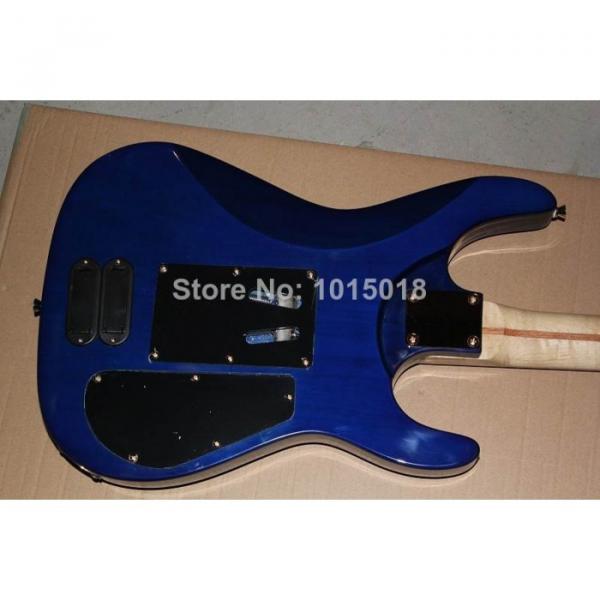 Custom Shop Left Hand Jackson SL2H Soloist Blue Ripples Electric Guitar #8 image