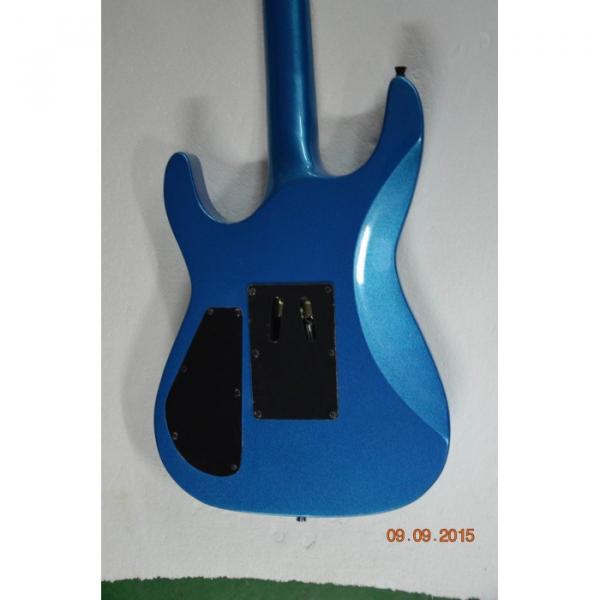 Custom Shop Jackson Soloist Blue 3 Pickups Electric Guitar #6 image