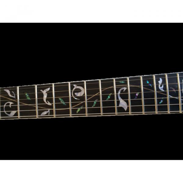 Custom Shop Jackson KE2 Flame Maple Top Green Electric Guitar #8 image