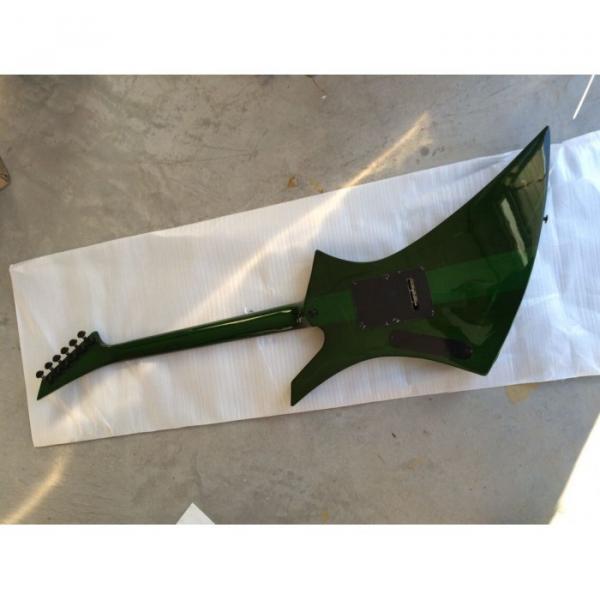 Custom Shop Jackson KE2 Flame Maple Top Green Electric Guitar #11 image