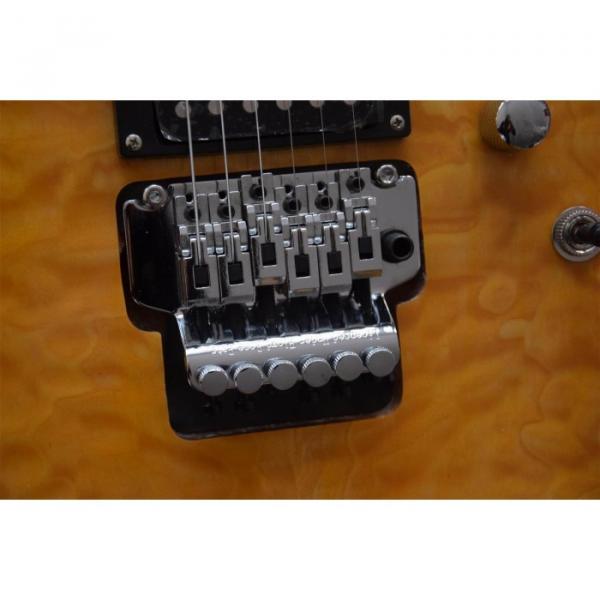 Custom Jackson Soloist Yellow Electric Guitar #10 image