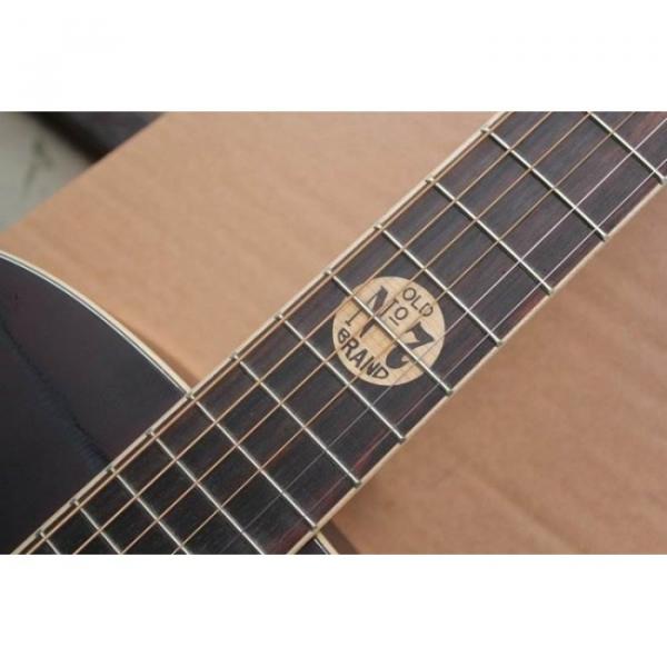Custom Jack Daniels Tennesse Brown Acoustic Guitar #6 image