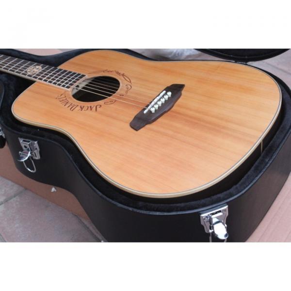 Custom Shop Jack Daniels Natural Acoustic Guitar #7 image