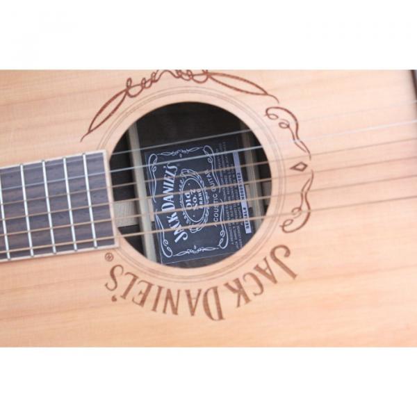 Custom Shop Jack Daniels Natural Acoustic Guitar #8 image