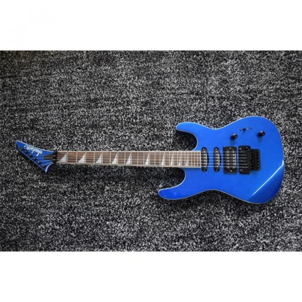 Custom Jackson Soloist Metallic Blue X Series Electric Guitar #6 image