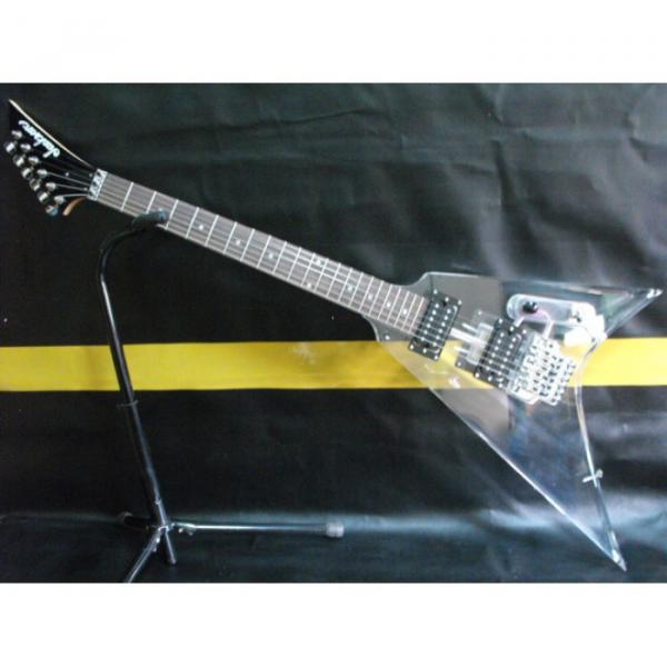 Custom Jackson Lucite Acrylic Plexiglass Guitar #1 image