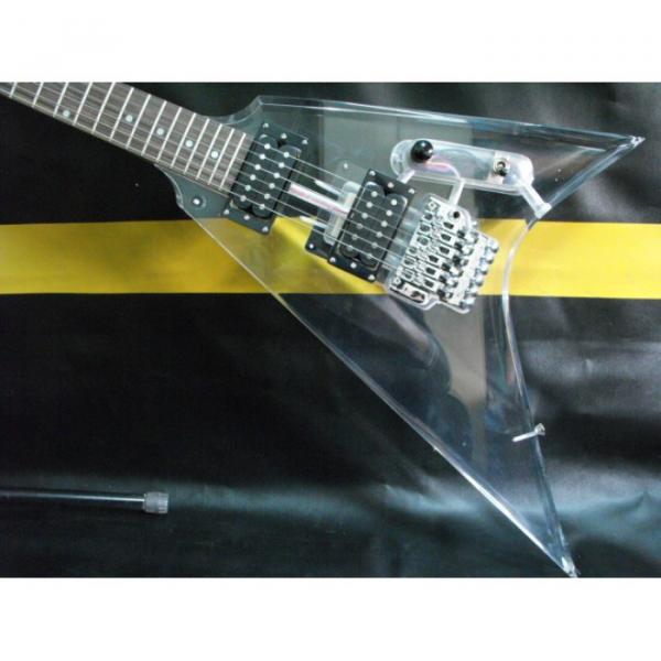 Custom Jackson Lucite Acrylic Plexiglass Guitar #6 image
