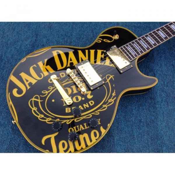 Custom Patent Jack Daniel's 6 String Electric Guitar #8 image