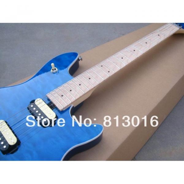 Custom Shop EVH Peavey Electric Guitar Blue Quilt Flame #6 image