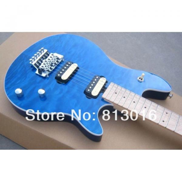 Custom Shop EVH Peavey Electric Guitar Blue Quilt Flame #8 image