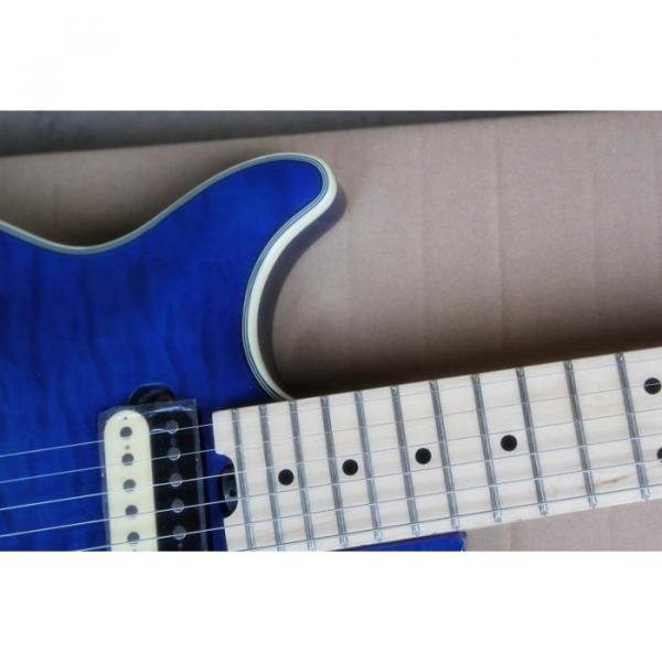 Custom Shop Wolfgang EVH Left Handed Blue Maple Top Electric Guitar #8 image