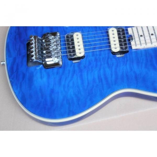 Custom Shop Wolfgang EVH Left Handed Blue Maple Top Electric Guitar #11 image