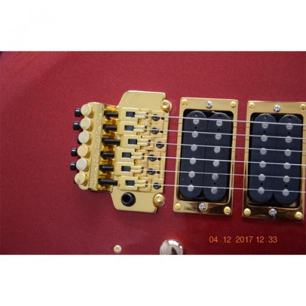 Custom Shop EVH Kramer Metallic Burgundy Electric Guitar #9 image