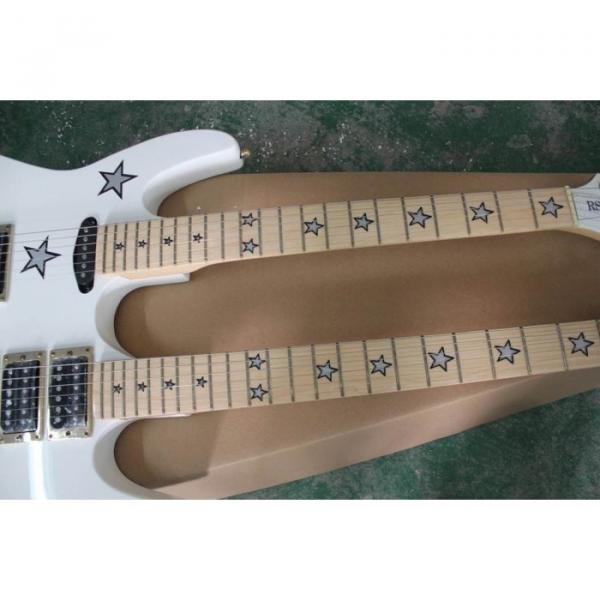 Custom Shop EVH Double Neck White Richie Sambora Electric Guitar #8 image