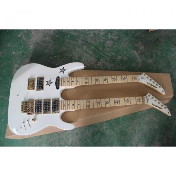 Custom Shop EVH Double Neck White Richie Sambora Electric Guitar #10 image