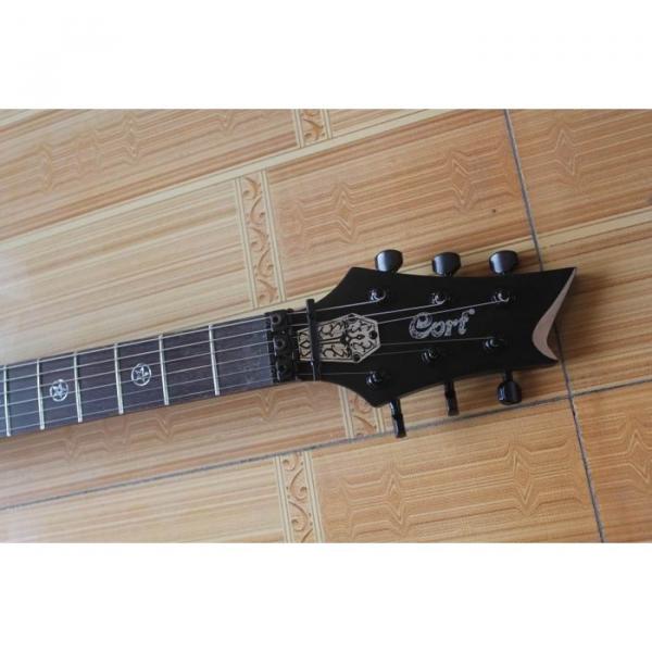 Custom Shop Cort Black Electric Guitar #8 image