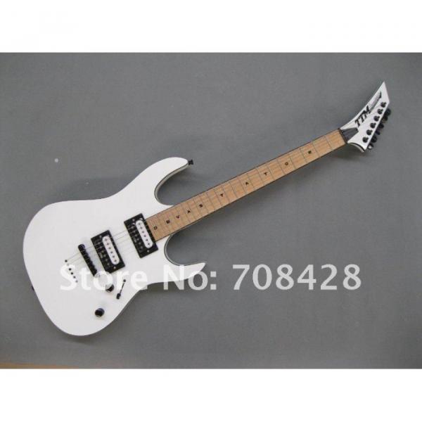 USA Custom Built Deville White TTM Super Shop Guitar #1 image