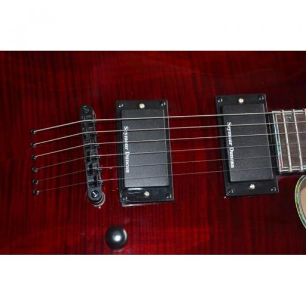 Custom Shop LTD EC 1000 Wine Red Electric Guitar #8 image