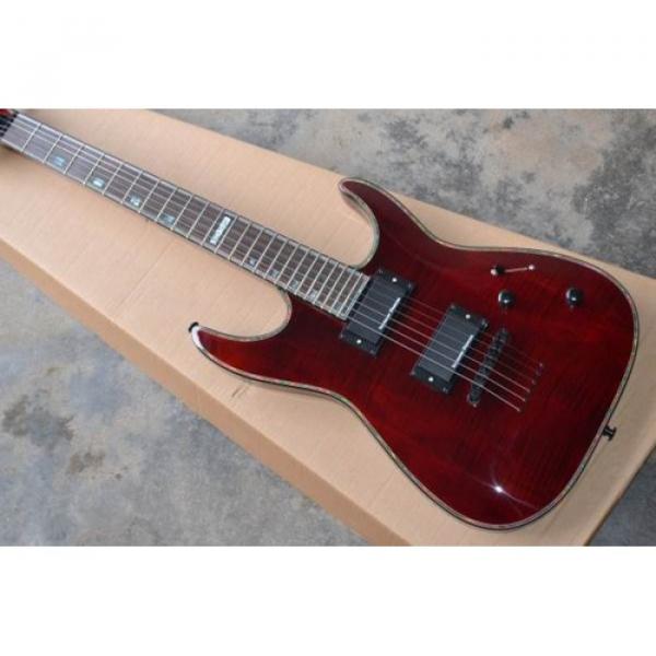 Custom Shop LTD EC 1000 Wine Red Electric Guitar #9 image