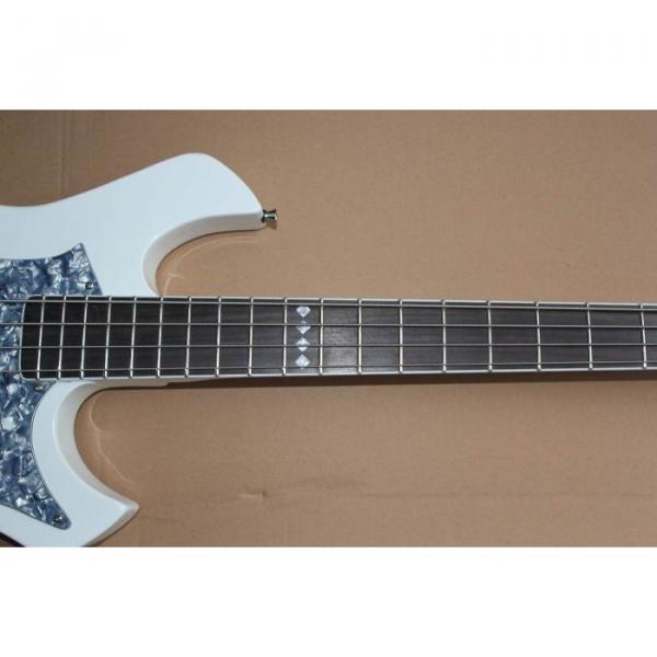 ESP White Custom Electric Bass #7 image