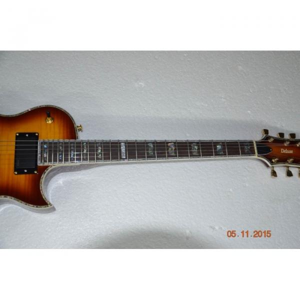 Custom Shop LTD Deluxe ESP Tobacco Honey Electric Guitar #6 image